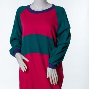 Vintage Sergio Valente Sweatshirt Dress